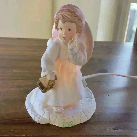 Wee Willie Night Light Vintage 1989 Nursery Figurine Made by The Good Company - Picture 7 of 7